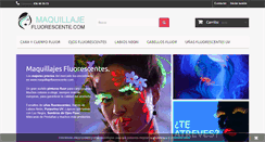 Desktop Screenshot of maquillajefluorescente.com