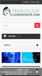 Mobile Screenshot of maquillajefluorescente.com